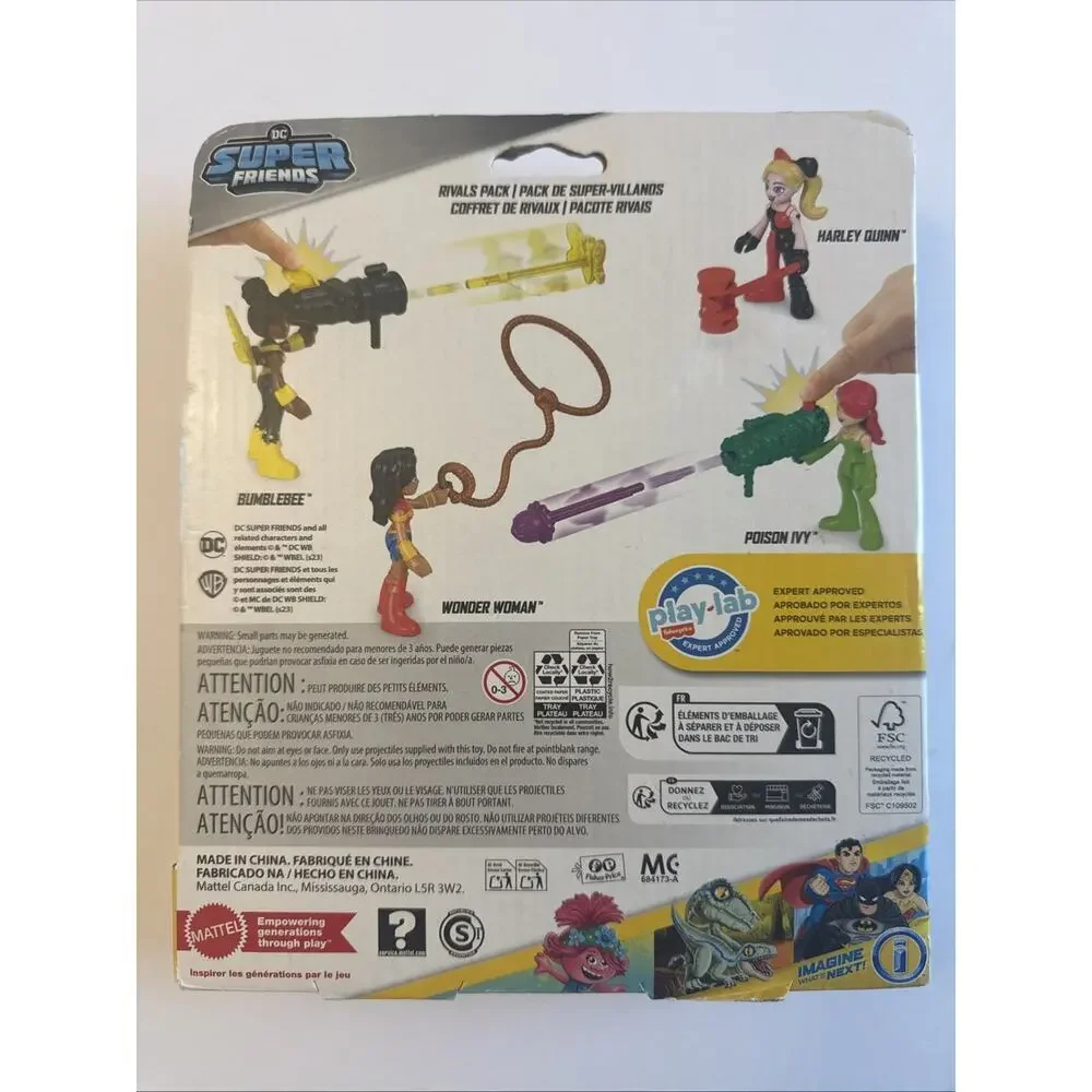 Fisher-Price Imaginext DC Super Friends Rivals Pack Wonder Woman Harley Ivy